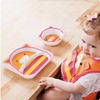 美国Skip Hop动物总动员仿瓷 婴儿喂哺碗宝宝餐盘 儿童餐具