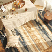 波西米亚风地毯现代简约地毯客厅茶几北欧卧室床边民宿水洗地毯