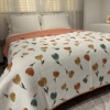 定制韩式水洗纯棉双两面斜纹绗缝四季卡通床单床盖床垫可配三件套