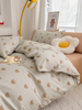 小熊 灰丨北欧风田园纯棉床品床单被套三四件套定制床笠床罩