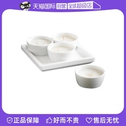 德国 MEISSEN 梅森瓷器 巴黎系列   香薰烛组合烟波雕花手工