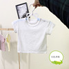 宝宝短袖t恤纯棉，夏季薄款1-2-3岁婴儿，上衣男女儿童半袖小童夏装