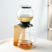 日式过滤水塔泡茶壶耐热玻璃花茶壶套装家用办公室冷萃泡茶机器