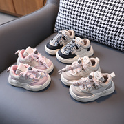 小孩儿童鞋子女1-6岁3男童板鞋，透气网鞋休闲鞋，2023春秋幼童鞋
