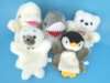 正版毛绒玩具动物大连海洋馆企鹅，海豹北极熊鲨鱼，白鲸婴儿安抚手偶