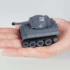 超小迷你型遥控德国虎式小坦克履带行驶充电摇控战车创意电动玩具