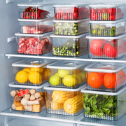 日本冰箱收纳盒保鲜盒，食品级冰箱专用厨房，收纳神器食物冷冻收纳盒