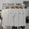韩版卡通刺绣t恤女短袖，夏季2024高级感修身白色体恤女上衣330