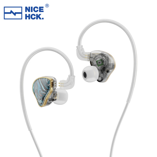 nicehck原道nx7mk4四代7单元入耳式动铁镀铍压电陶瓷hifi耳机