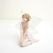 摆件花天使家居品仙子装饰树脂创意娃娃可爱人物摆设欧式工艺饰品