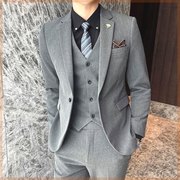 晚会主持人礼服旗袍元旦晚持服儿童小众小男敬酒服岁演奏领证亮片