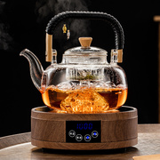 电陶炉煮茶壶家用小型全自动加热玻璃烧开水壶煮茶器茶具套装