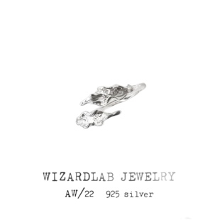 WIZARDLAB原创设计丨白茶系列 手工雕蜡小众纯银首饰 白茶戒指