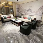 新中式实木沙发组合现代简约轻奢别墅客厅禅意国潮中国风高端家具