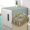 冰箱防尘罩盖巾家用冰箱盖布，欧式单开双开门防尘布滚筒(布滚筒)洗衣机盖布