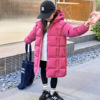 三折专区品牌撤柜冬季韩版女宝宝加厚保暖中长款羽绒棉衣