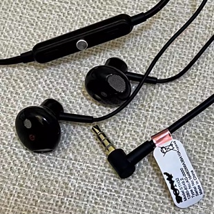 日系大法STH32黑色半入耳式重低音高保真手机电脑3.5mm有线耳机塞