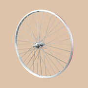 定制18寸自行车车轮18x1.75/1.95折叠车学生车单速前后轮组轮毂总