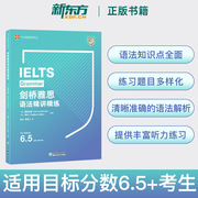 新东方ielts桥雅思语法精讲精练雅思，语法培训英国留学雅思考试用书籍雅思精讲精练系列网课英语