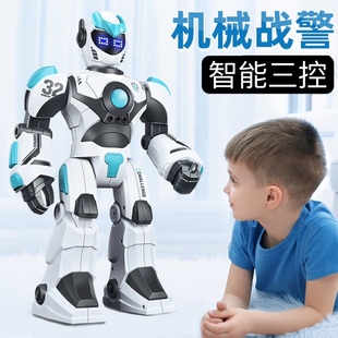 儿童智能遥控机器人语音对话益智早教跳舞电动编程玩具男女孩礼物