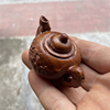 急速老挝花梨木雕把把壶手把玩件小摆件茶宠雕刻工艺文玩