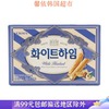 韩国进口食品crown可拉奥，奶油夹心蛋卷，饼干奶油榛子瓦休闲零食47g