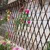 防腐木栅栏户外围栏庭院花园，篱笆爬藤花架，可伸缩室内壁挂式花盆架