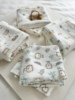 竹棉四层a类柔软纱布盖，毯纯棉竹纤维浴巾，新生儿包被襁褓透气吸汗