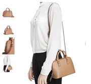 时尚贝壳包女式包十字纹皮革女子包 手提包单肩包500克