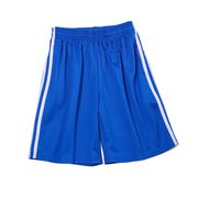 校裤宝蓝色两条杠五分短裤，高中生男女夏季初中生小学生校服短裤子