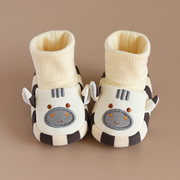 婴儿6鞋到12个月秋冬款，婴儿春秋款鞋子软底，学步新生儿鞋袜男宝宝