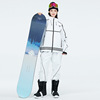 探宿者滑雪服女套装男款冬季户外防风，防水保暖加厚单双板(单双板)滑雪衣裤