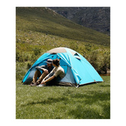 四人帐篷户外防暴雨，防风野外露营装备用品，三季帐篷冷山便携式帐篷