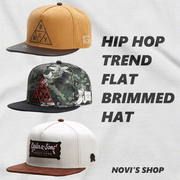 欧美潮牌嘻哈，平沿帽hiphop板帽travisscott帽子太阳帽鸭舌帽可调
