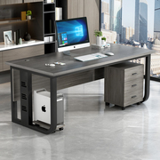 办公桌简约现代台式电脑桌主管单人桌办公室老板桌子简易桌椅组合