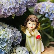 树脂美式小天使摆件人物娃娃庭院装饰小摆件园艺装饰品花园摆件