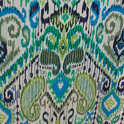 2023新疆纯棉面料艾德莱斯维吾尔族波西米亚女装花布料纹