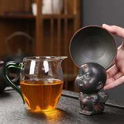 喷水尿童茶宠摆件可养紫砂，撒尿童子茶漏茶滤茶玩茶桌茶台配件