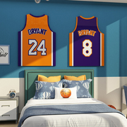 nba明星科比球衣篮球主题，房间布置海报，挂画儿童男生装饰卧室墙贴