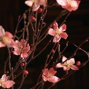 桃花落地干花树枝树枝，装饰干花枝干花花束真花干枝干花客厅装饰