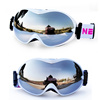 滑雪镜双层防雾男女儿童雪地护目可卡近视眼镜滑雪装备