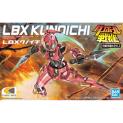万代 LBX 纸箱战机 新生 弹波战机 003 Kunoichi 女忍者 拼装模型