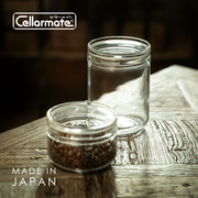 星硝日本进口厨房密封罐五谷杂粮高透储存罐食品收纳罐玻璃储物罐
