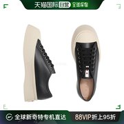 韩国直邮marni黑白拼色系带运动休闲鞋男士厚底松糕鞋大头鞋时尚