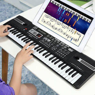 电子琴儿童初学多功能61键带话筒男女小孩学生，家用专业乐器玩具