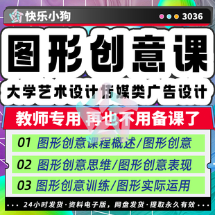 大学艺术设计传媒类广告设计图形创意课程概述教学课件PPT