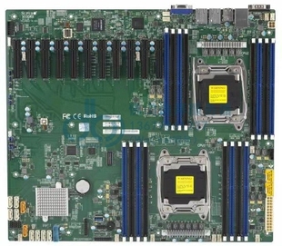 超微x10drx服务器主板，e5-2600v3v4处理器ddr4内存11个pcie