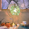 蒂凡尼花瓣台灯浪漫欧式创意铜灯led灯结婚长明灯，卧室装饰床头灯