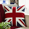 寐享家纺 纯棉英伦风英国米字旗抱枕靠垫腰枕沙发 美式国旗系列