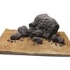 火山石造景鱼缸大块天然黑火山岩，装f饰套餐，小型草缸布景假山真势